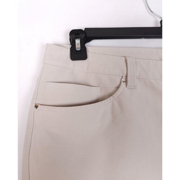 Lululemon Men's Slim-Fit Stretch ABC 5-Pocket Pant Utilitech Dove Grey 32x31 - Picture 4 of 7